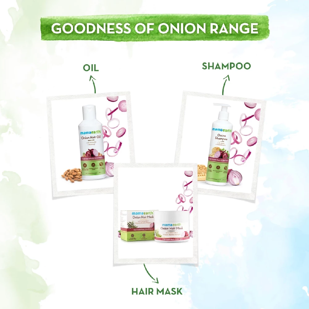 Onion Conditioner for Hair Growth and Hair Fall Control with Onion and Coconut, 400 ml-6.webp